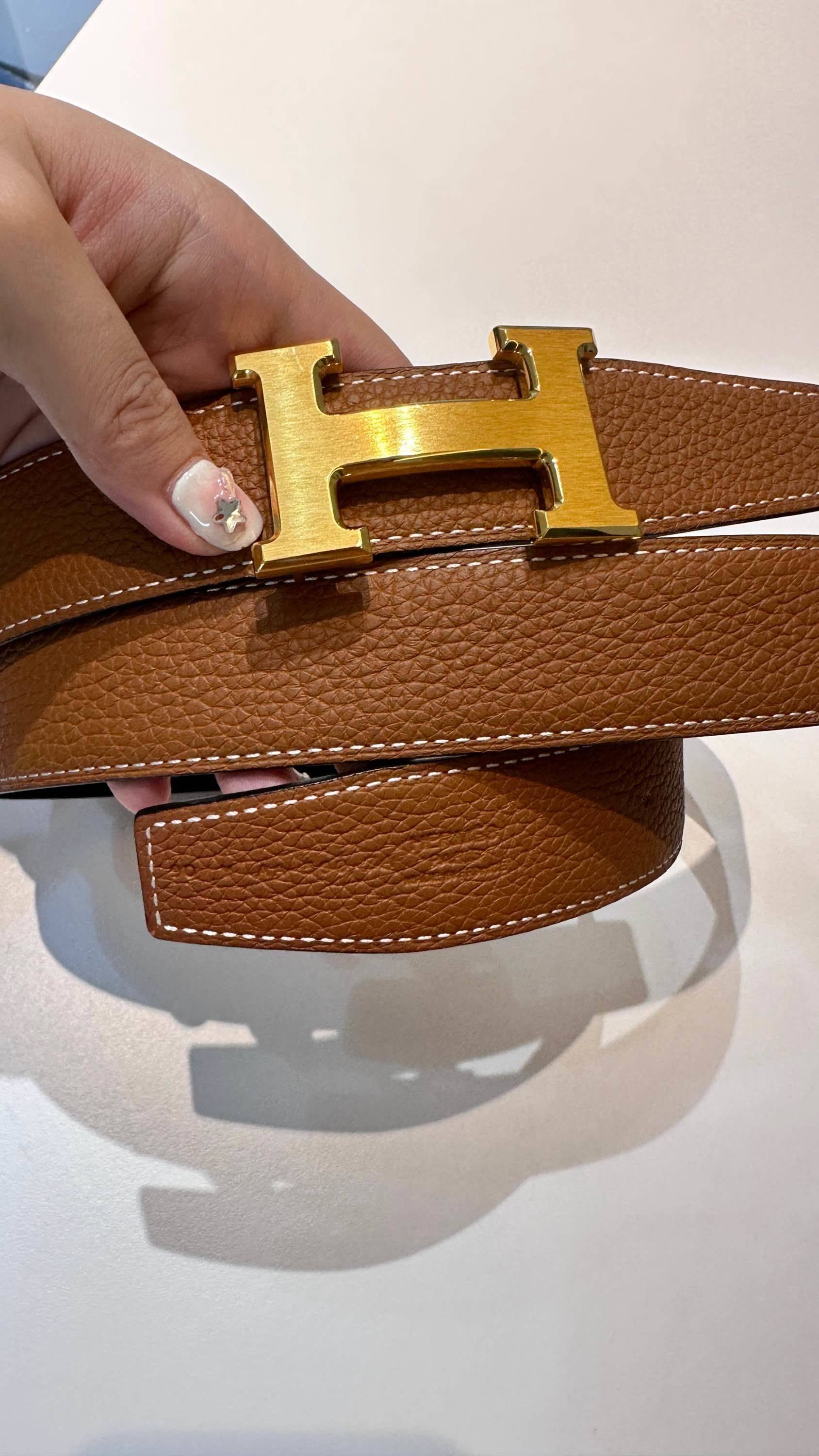HERMES 爱马仕皮带 双面皮带