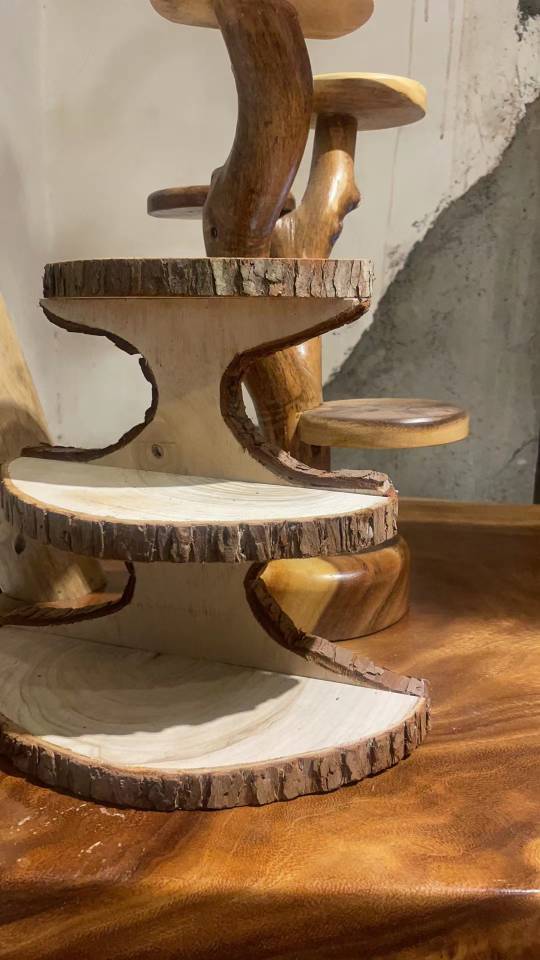 出口加拿大原木蛋糕架_3