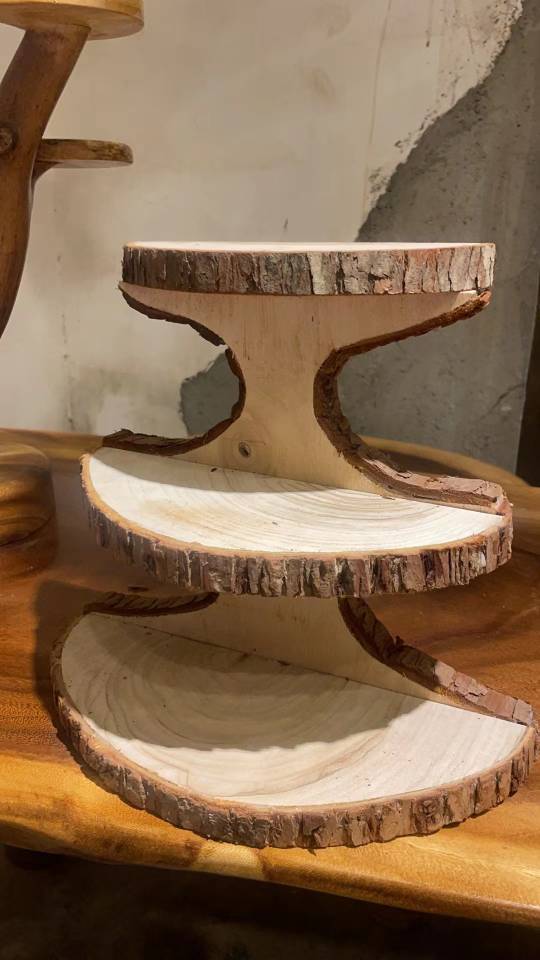 出口加拿大原木蛋糕架