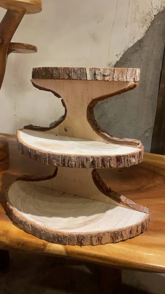 出口加拿大原木蛋糕架_1