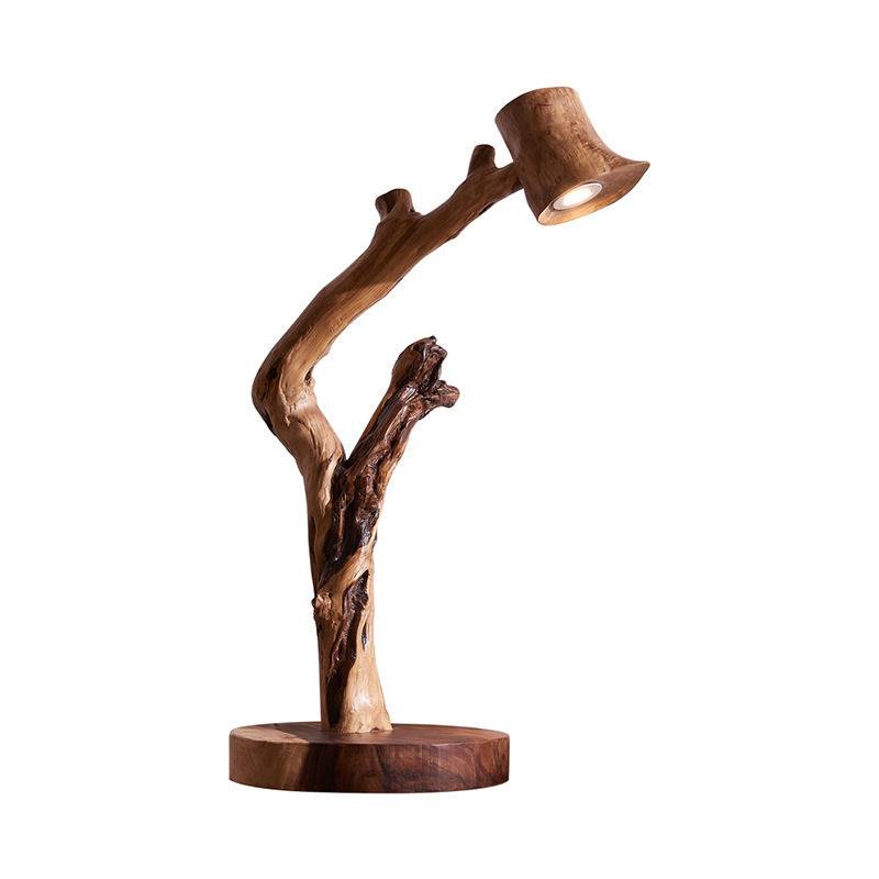 侘寂风出口美国纯手工灯_4