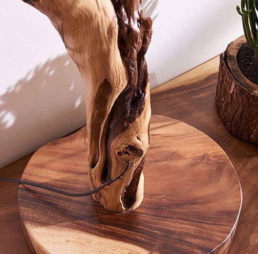 侘寂风出口美国纯手工灯_2