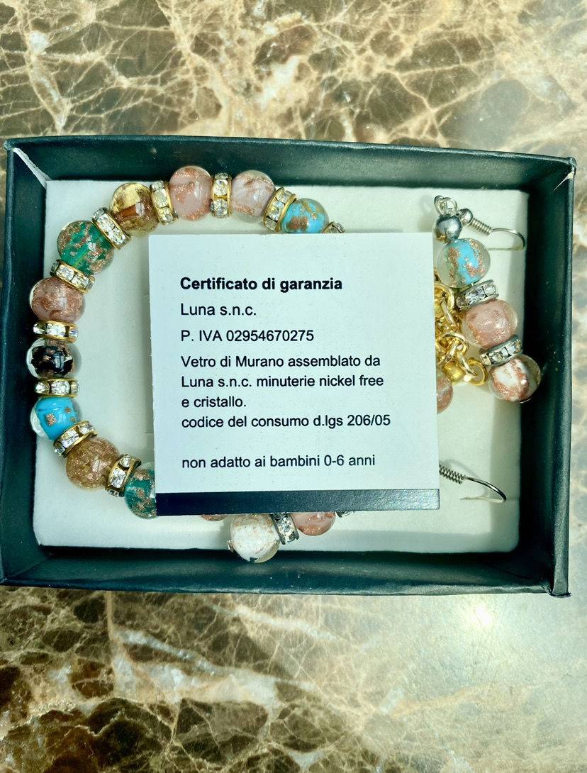 Authentic 真正Murano glass 珠宝 jewelry _1