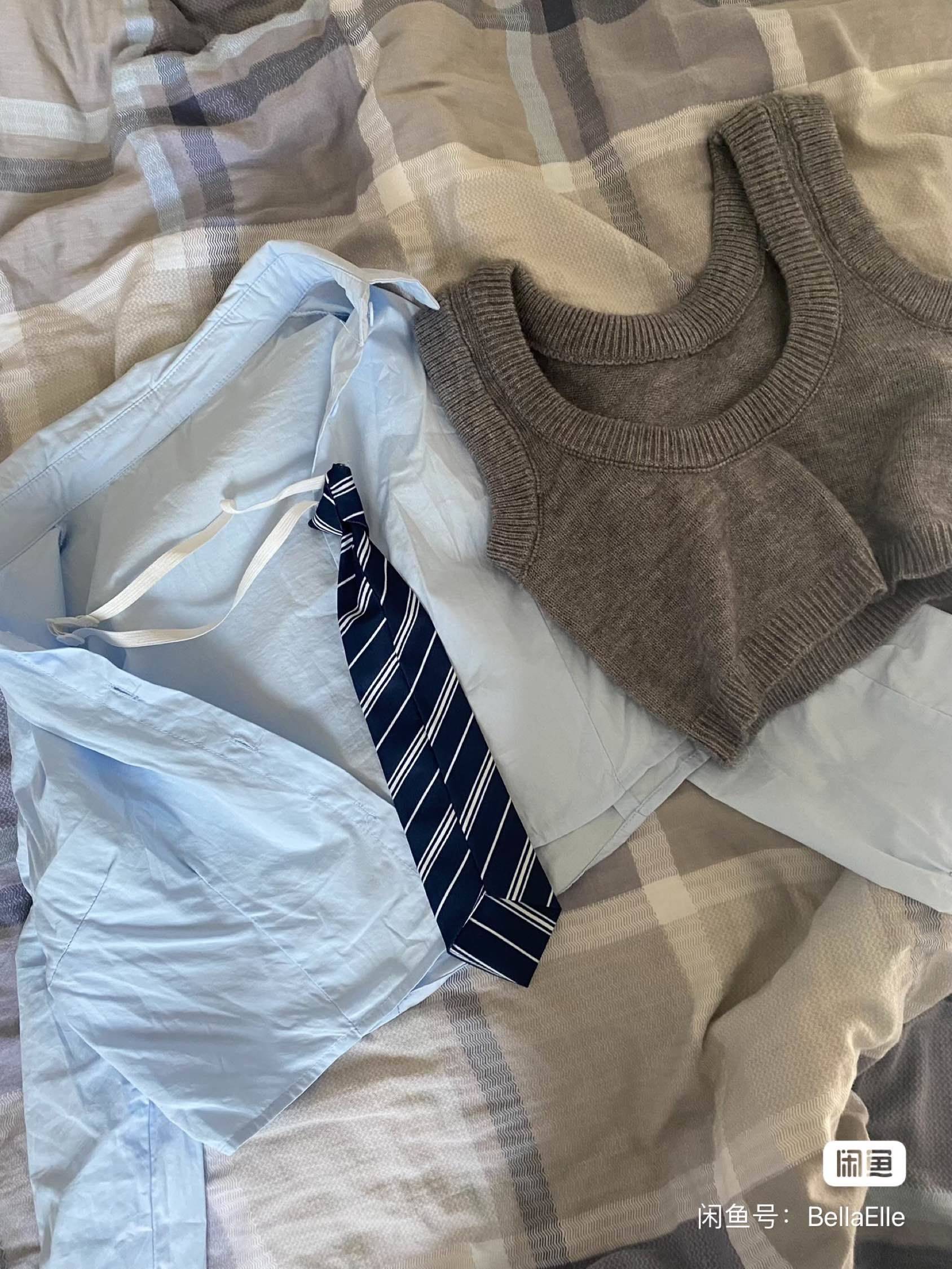 学院风三件套S码_1