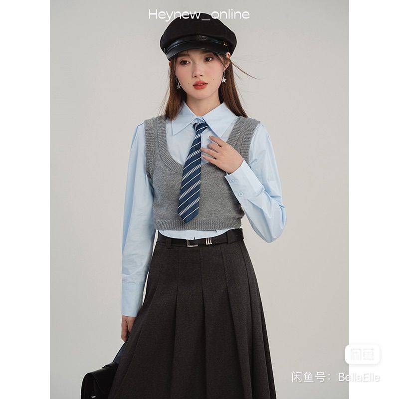 学院风三件套S码