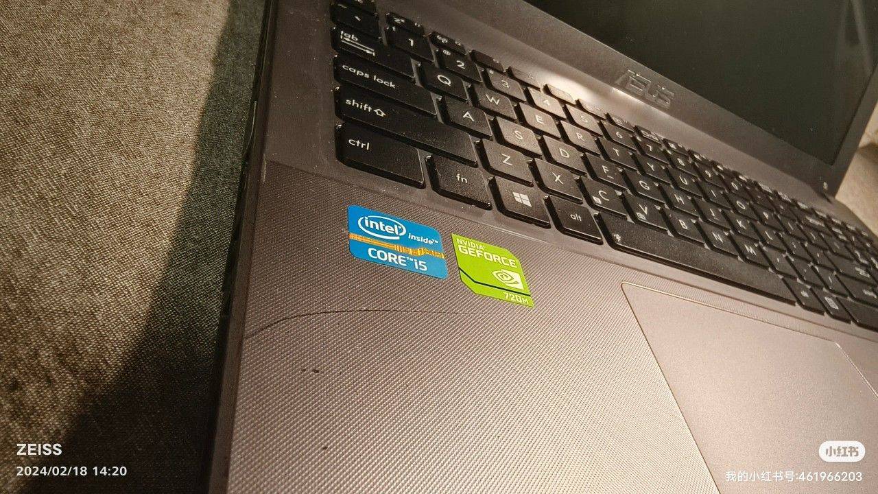 华硕笔记本550。_2