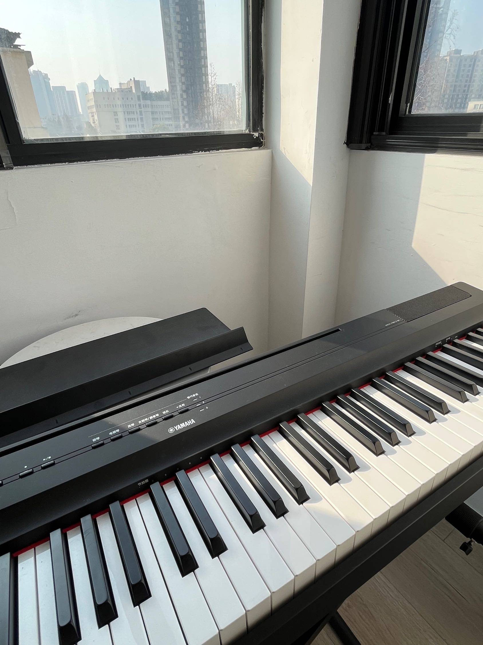 Yamaha P125 b!  In Jing’an temple area _2
