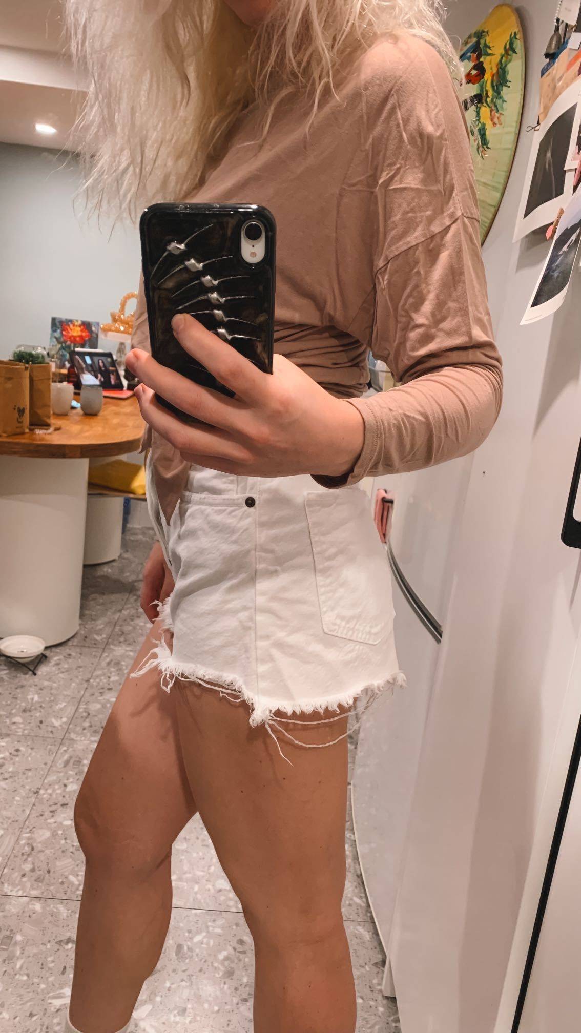 High waisted shorts 
