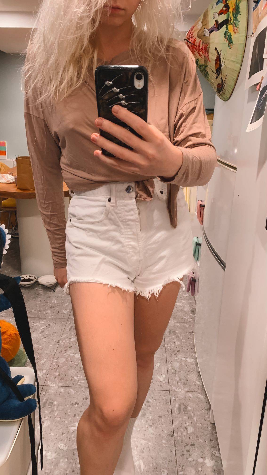 High waisted shorts 
