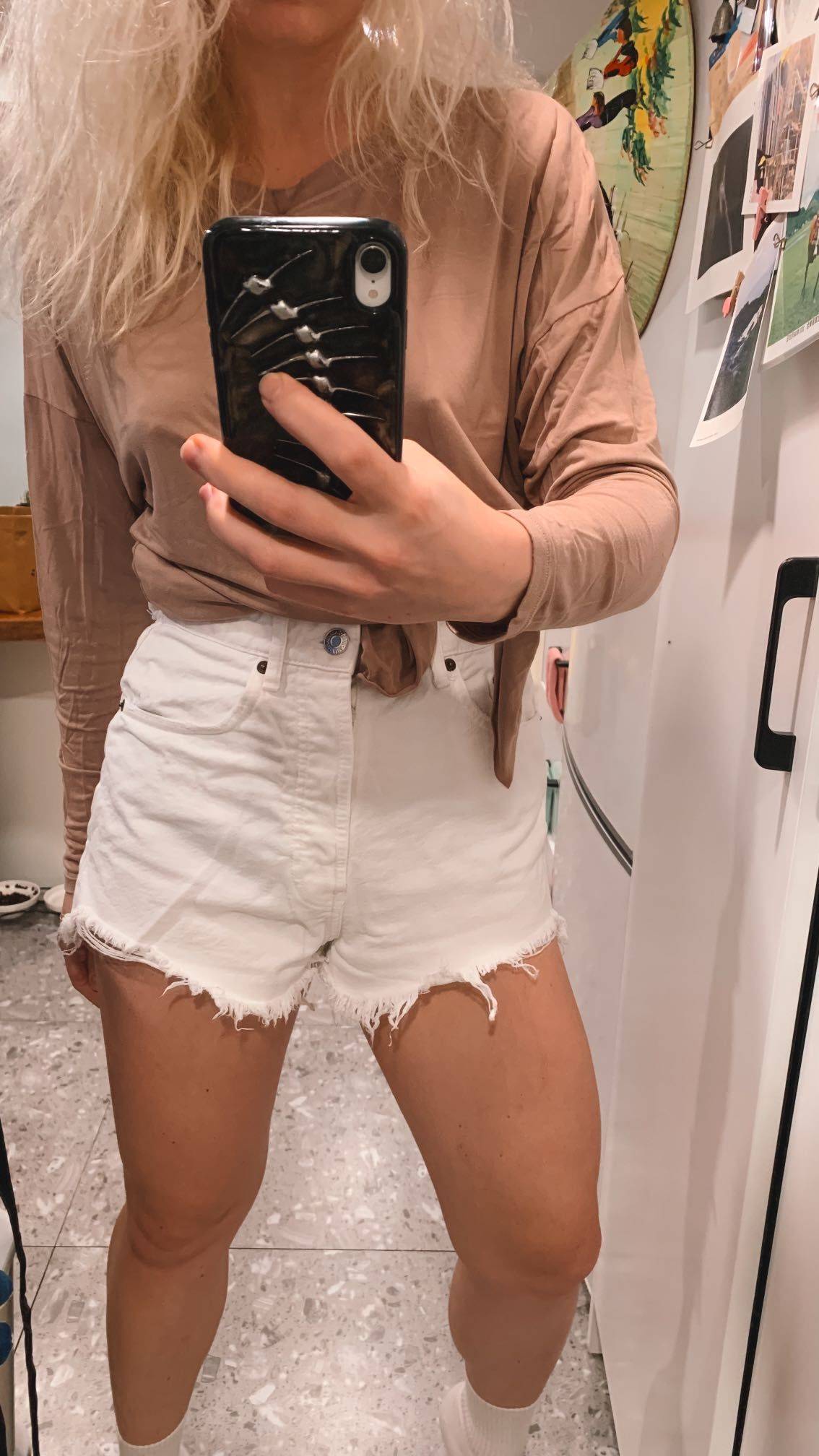 High waisted shorts 