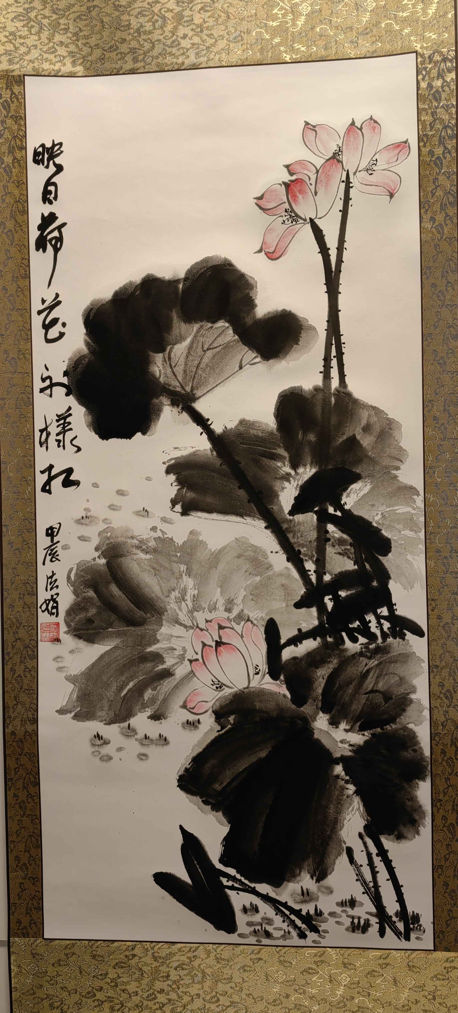 花鸟画，擅长梅兰竹菊荷花牡丹_3
