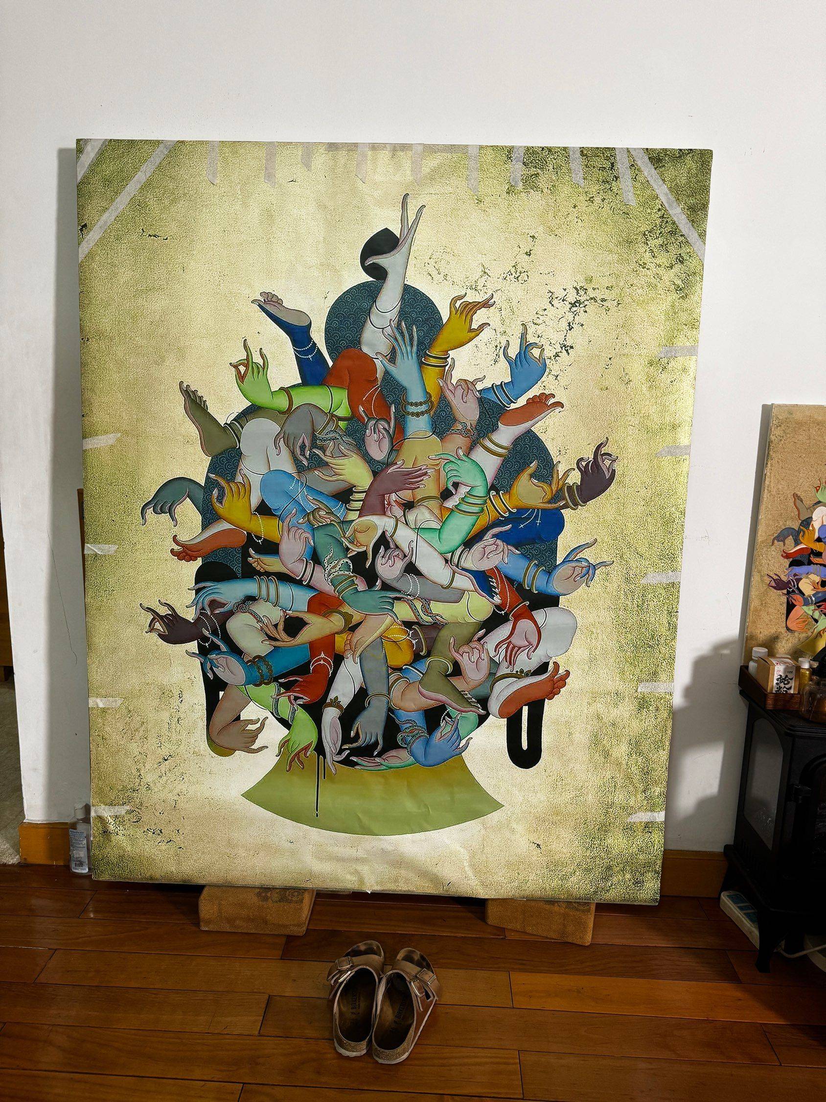 找兼职日结会画画的小伙伴帮忙来拓个稿子 _1