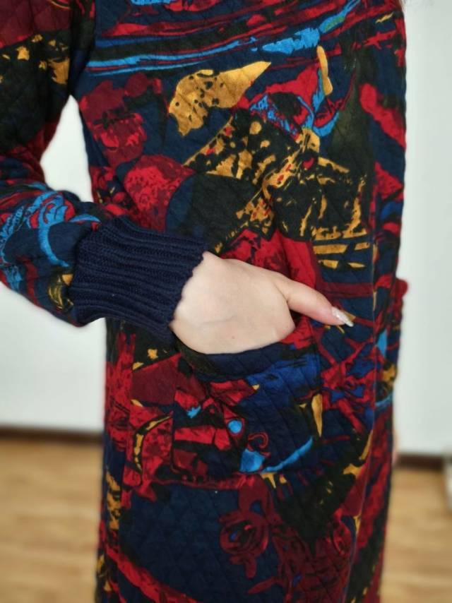 Warm dress . Comfort