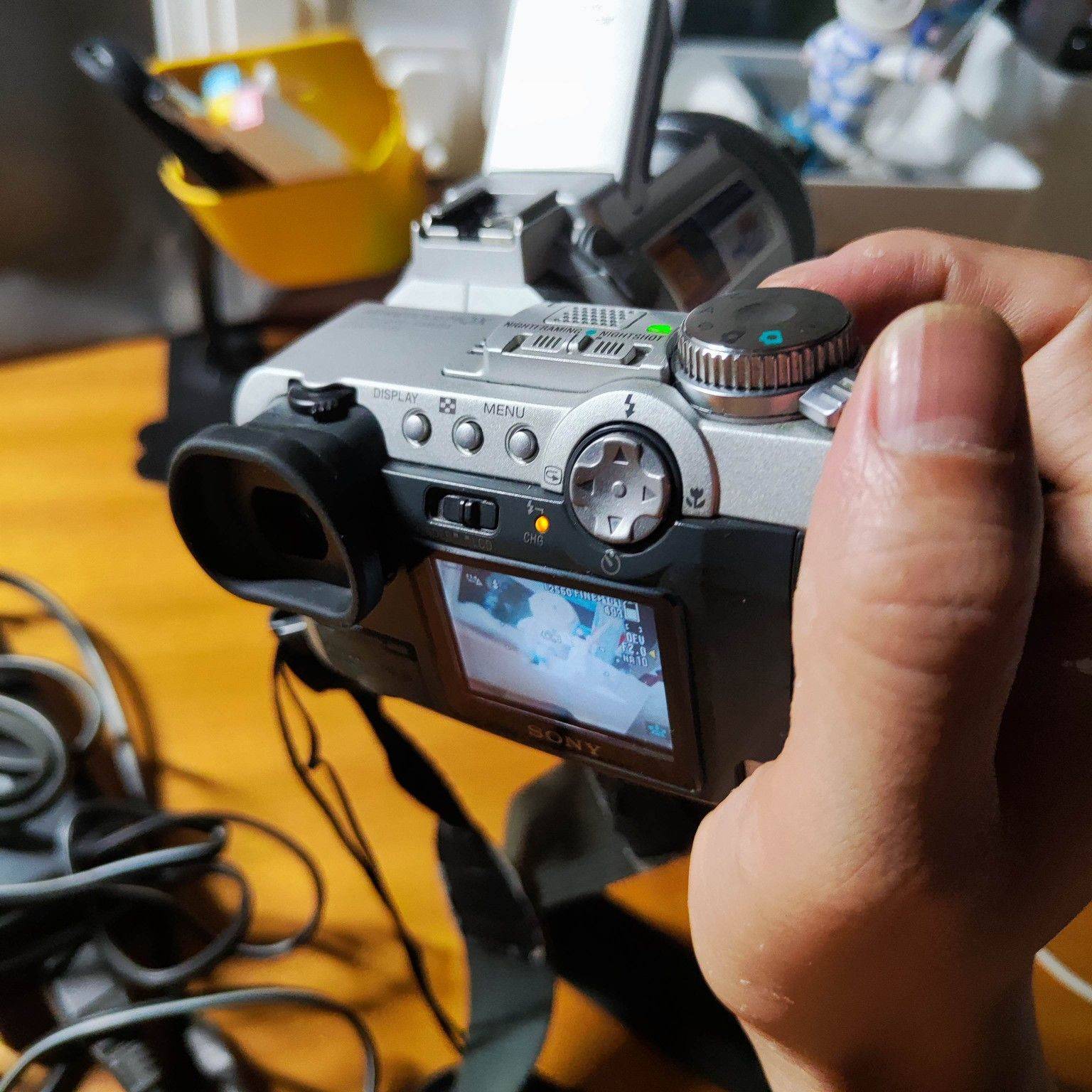 索尼sony f717卡片机杀,红外夜视