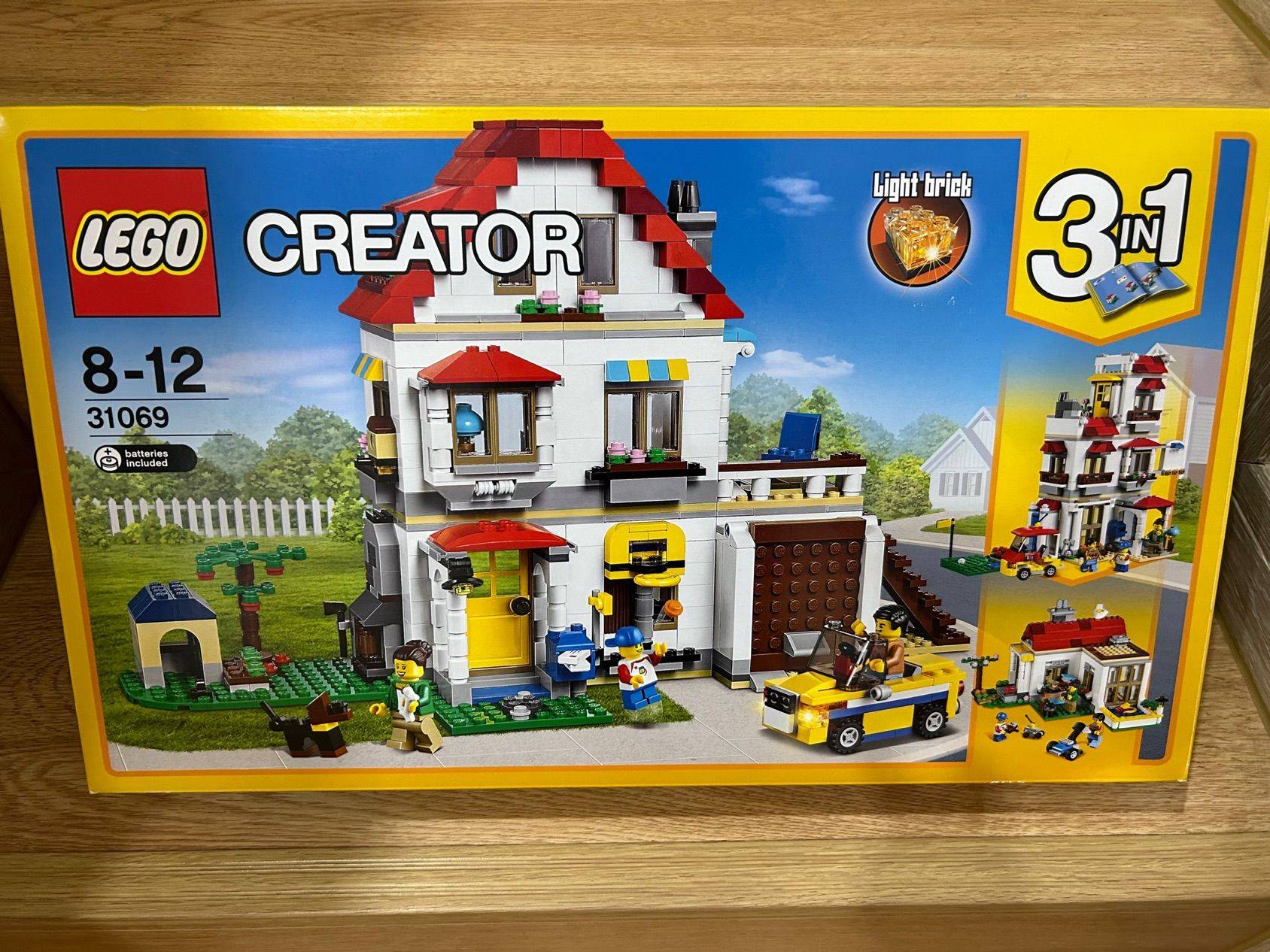 绝版乐高正版三合一积木31069家庭别墅_1