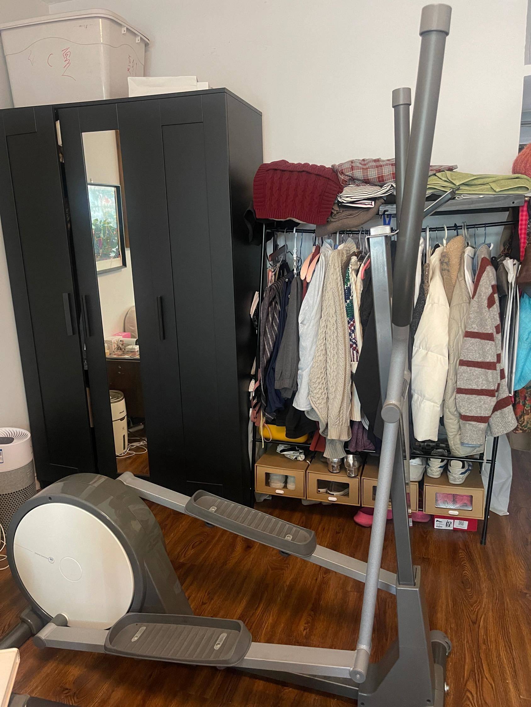 二手转卖，朋友送的椭圆仪，大概1.8m高_1