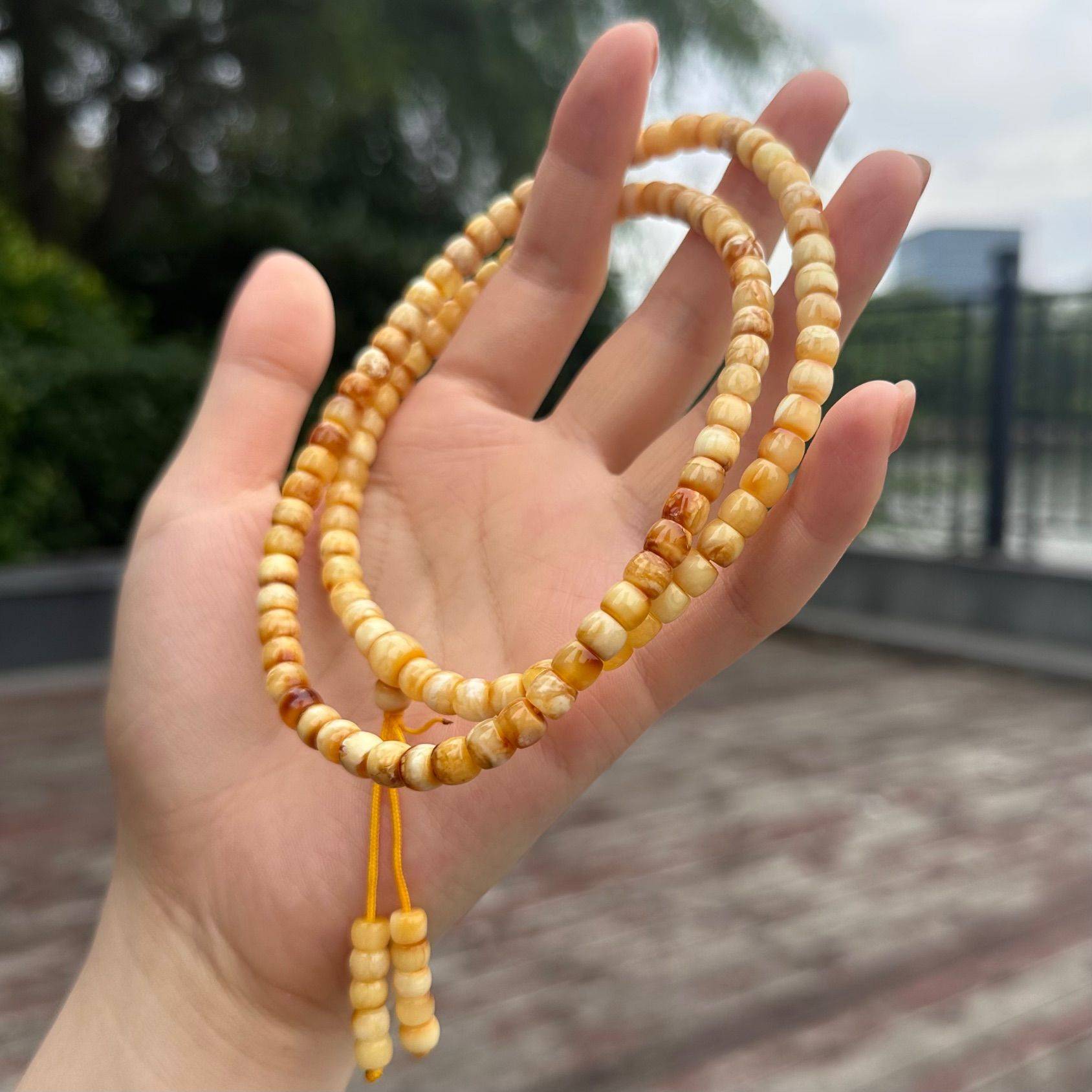 蜜蜡108手串