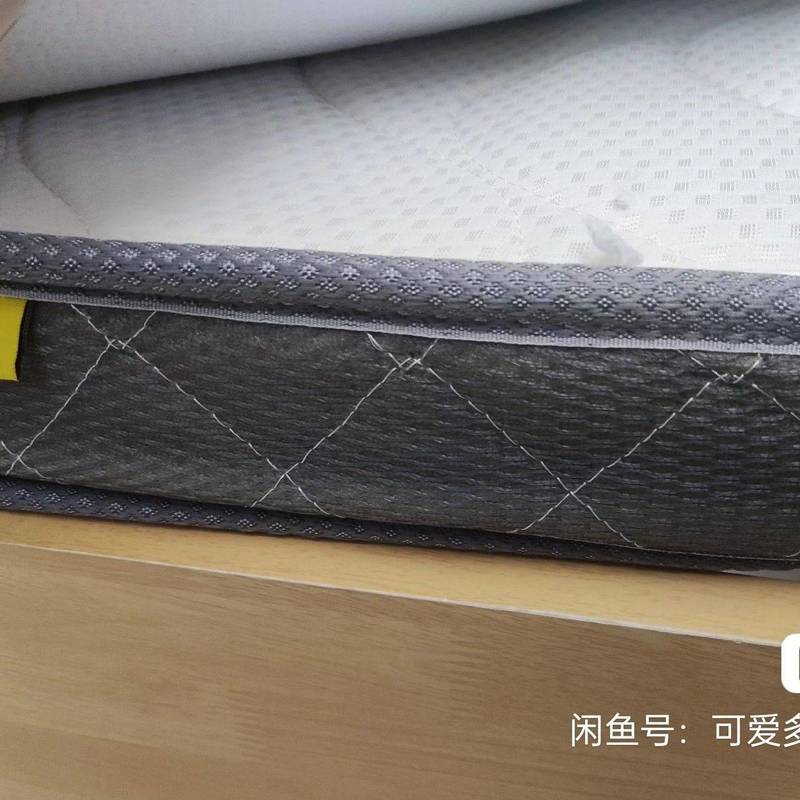 1.5*2米实木大床送10cm椰棕床垫。_1