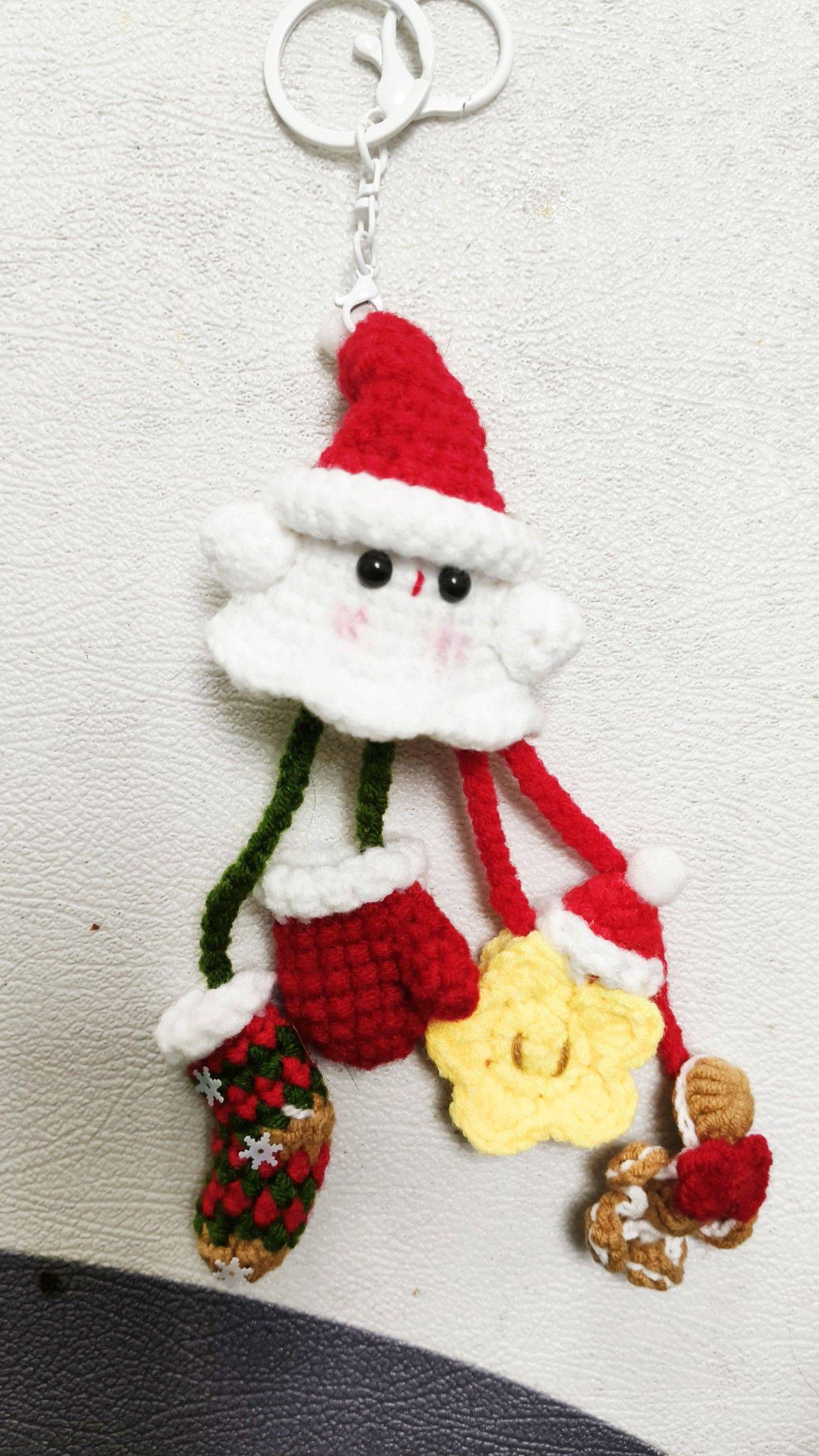 圣诞DIY手工编织挂件【成品】_1