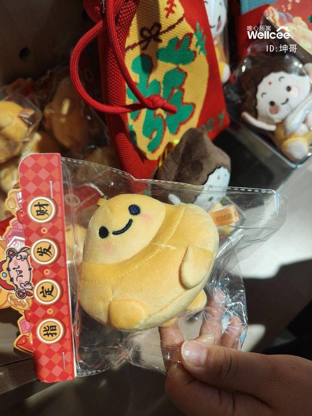 杭州财神庙玩偶，招财进宝