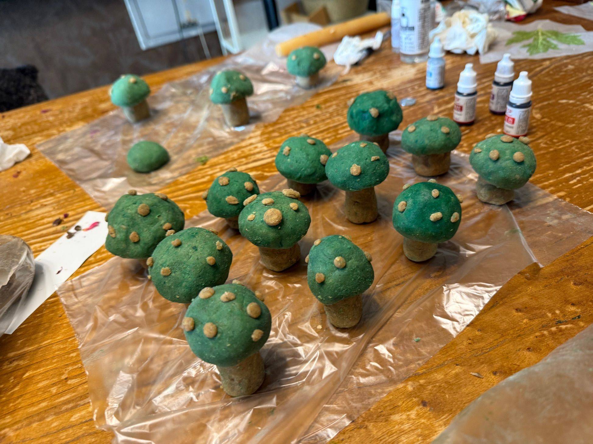 猜猜她是什么纯手工制作，蘑菇手工皂，天然_3