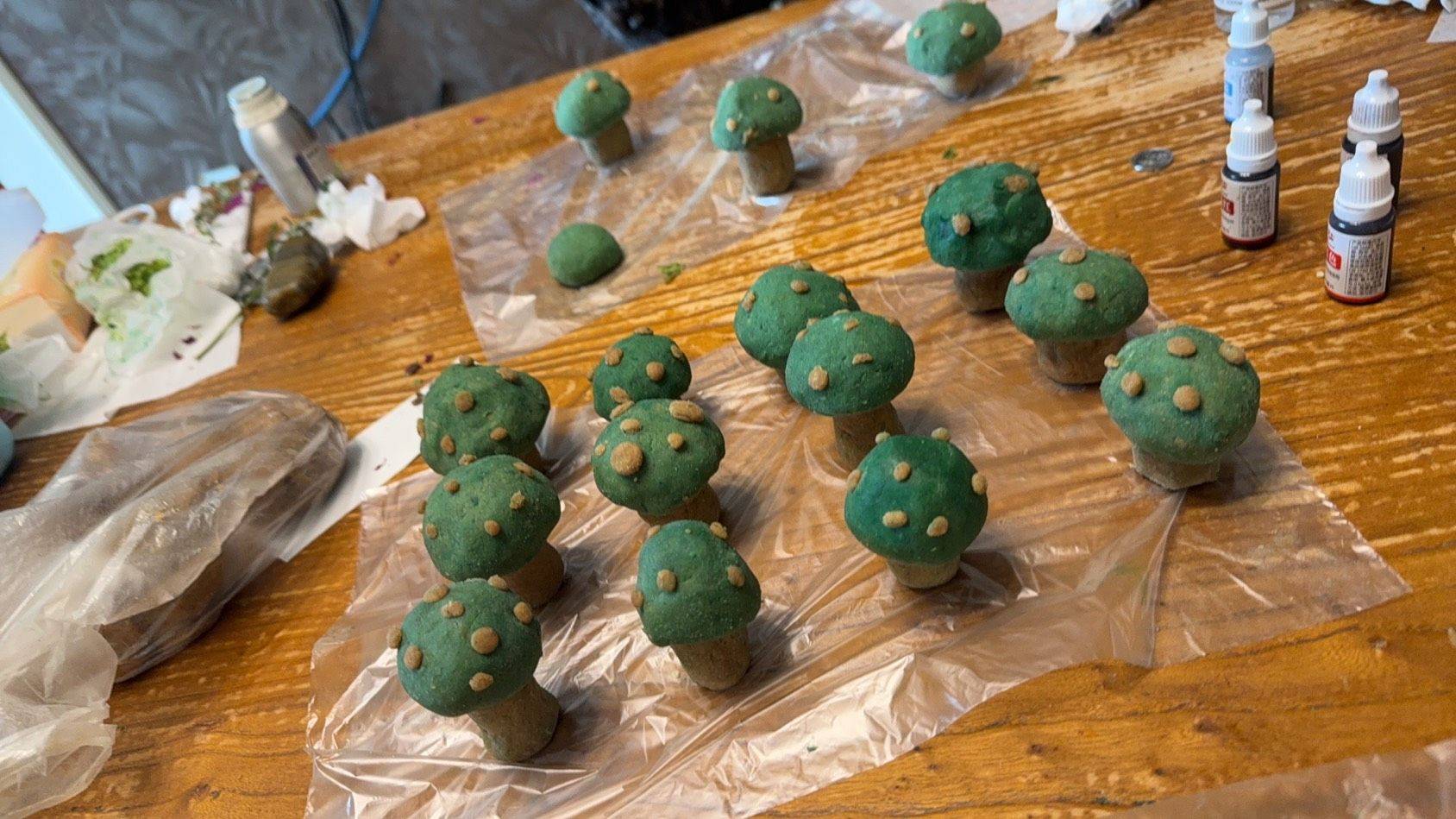 猜猜她是什么纯手工制作，蘑菇手工皂，天然