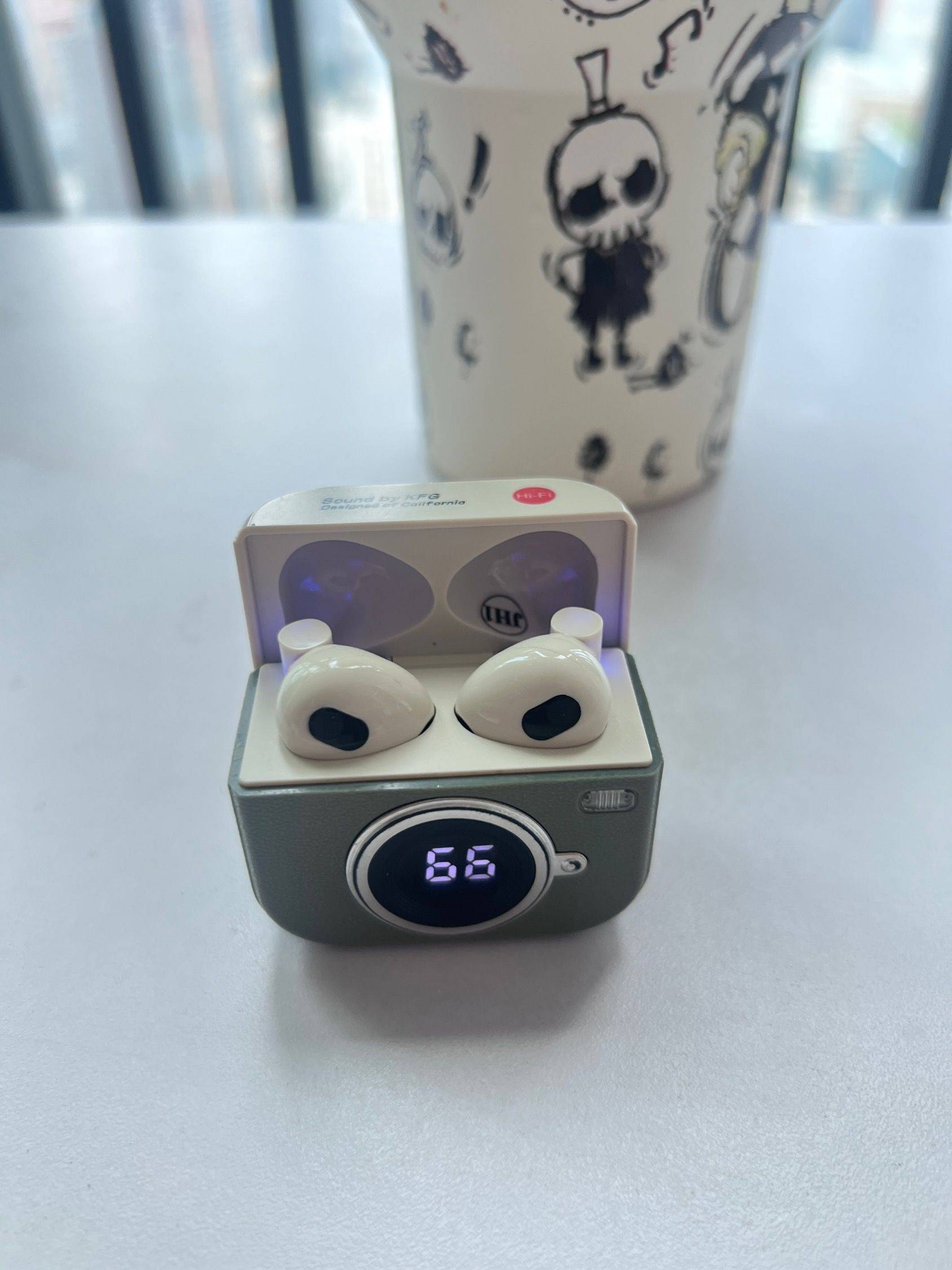 复古相机蓝牙耳机，蓝牙5.4芯片，大屏数_2