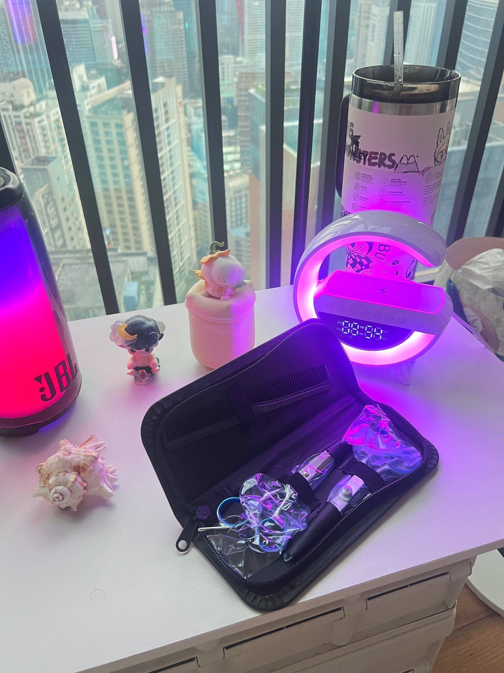 全新理发剪刀套装，带收纳包！_2