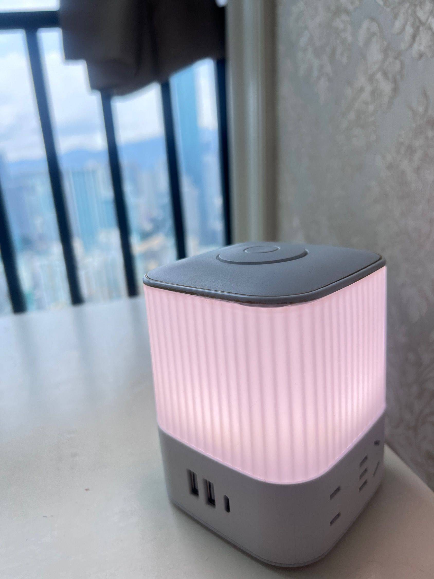 床头灯插座夜灯台灯一体插排，带开关USB_2