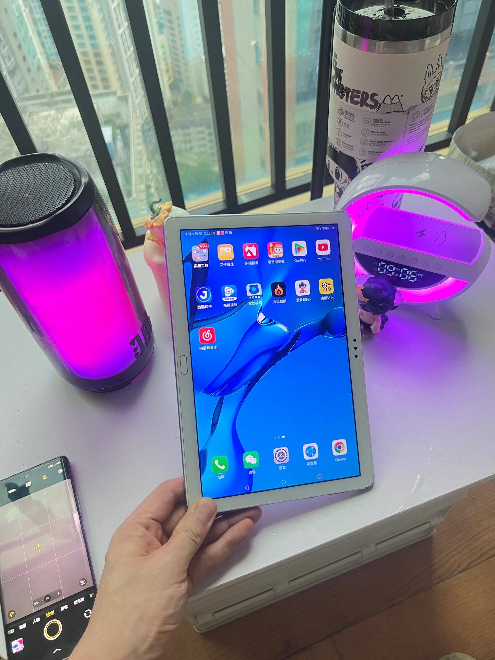 荣耀平板5 4+64G 银色，双卡双待，_1