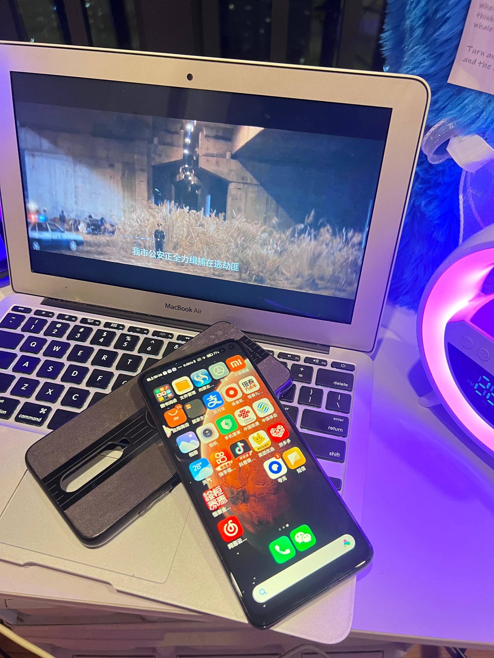 小米红米k30 全网通 128g 紫色，_4